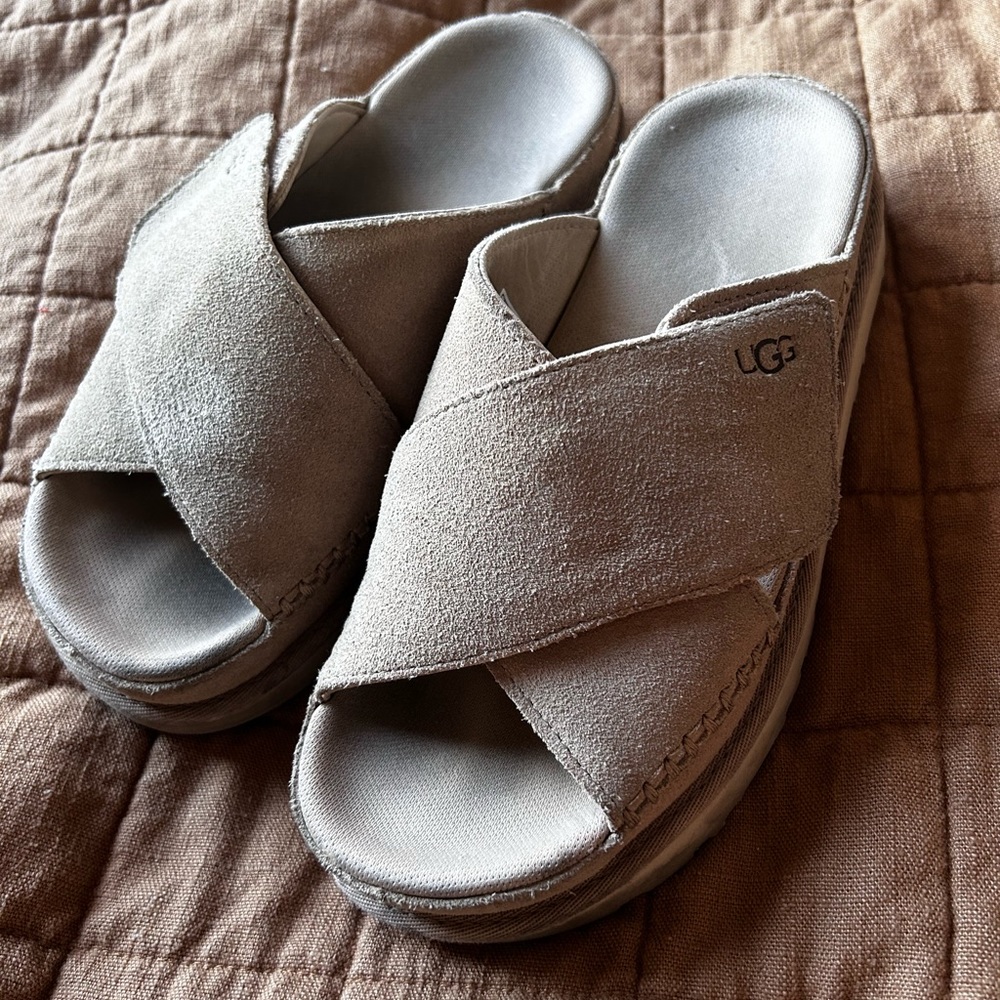 UGG platform sandals